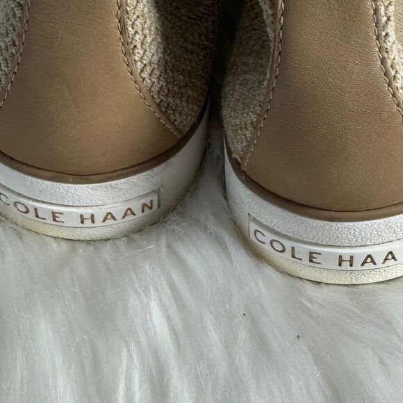 Cole Haan Nantucket Knit Ankle Chelsea Booties Sz 7.5 - Picture 5 of 7